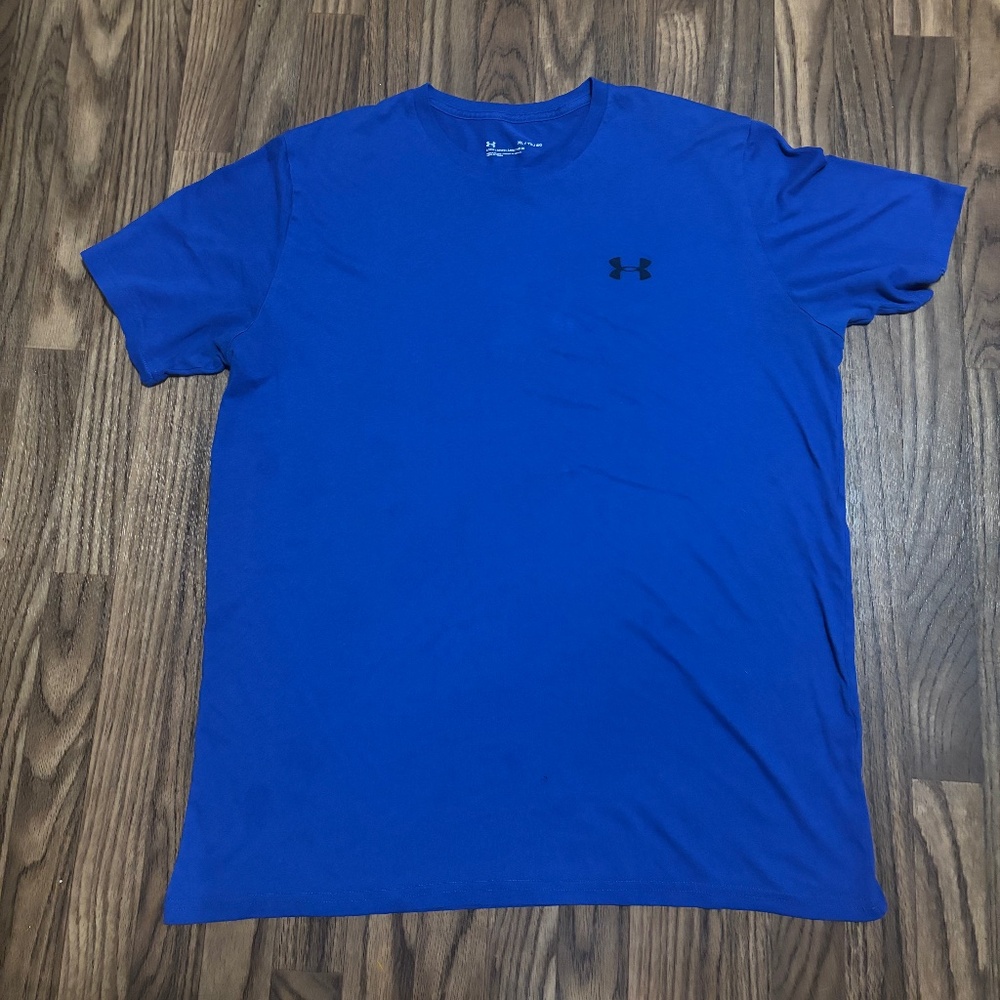 Under Armour Men’s Royal Blue Performance T-Shirt